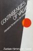 Barbara Herrnstein Smith • Contingencies of value. Alternative Perspectives for Critical Theory